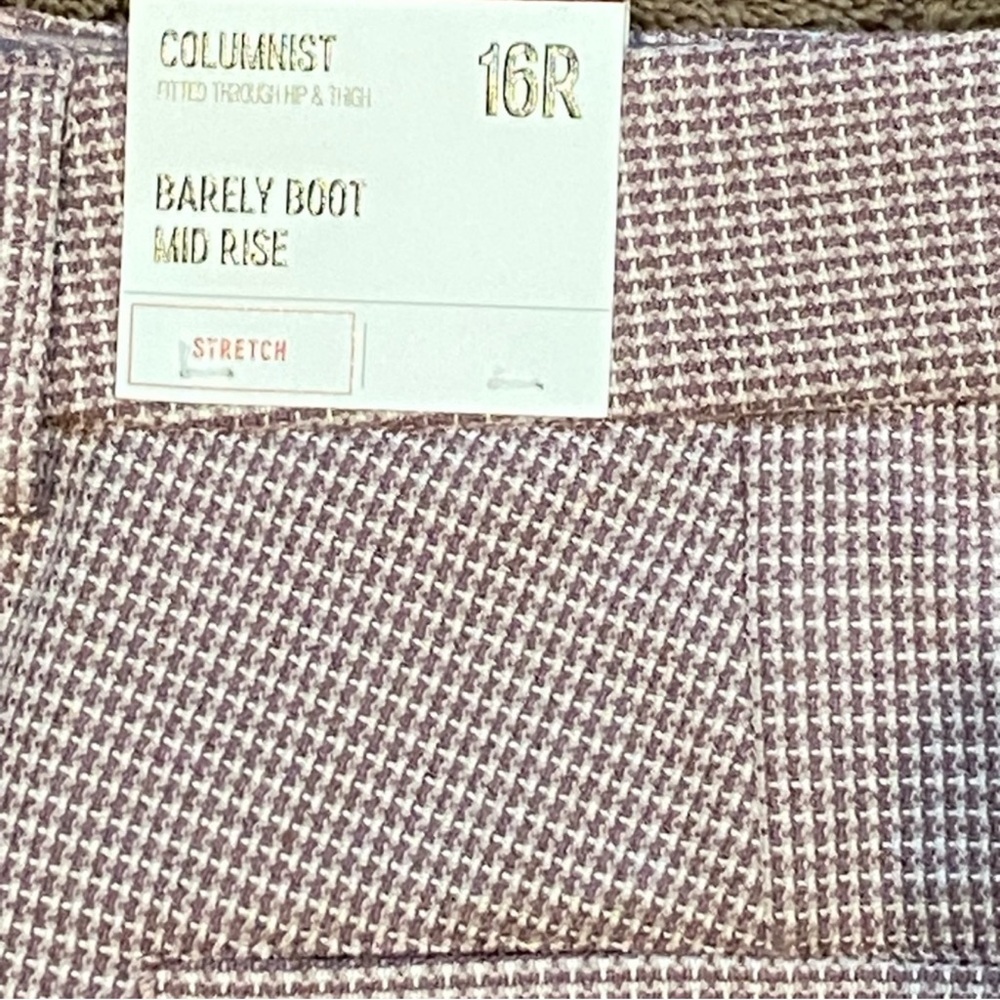 Express Houndstooth Patterned Pants